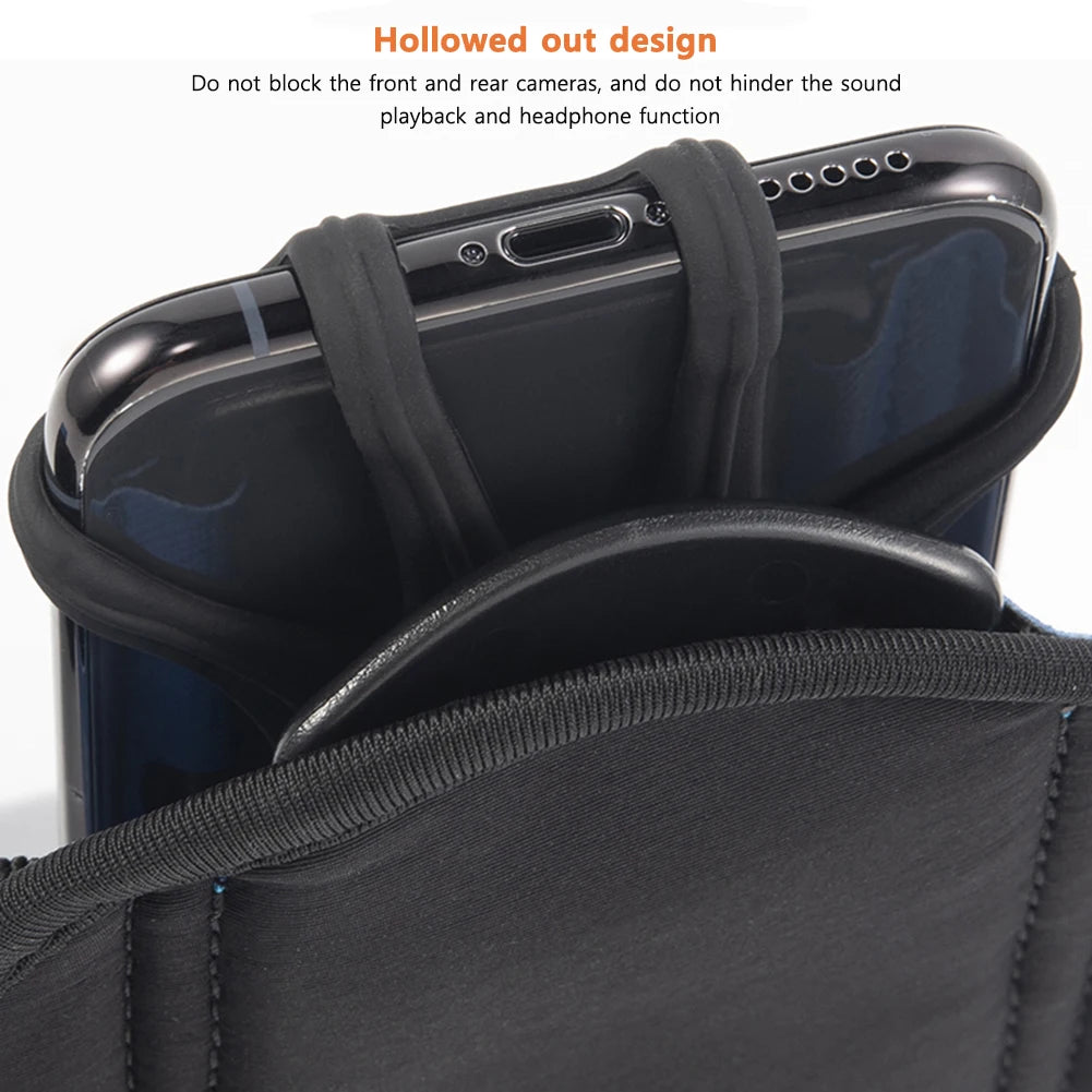 360-Rotatable Running Armband Phone Holder for Workout & Exercise