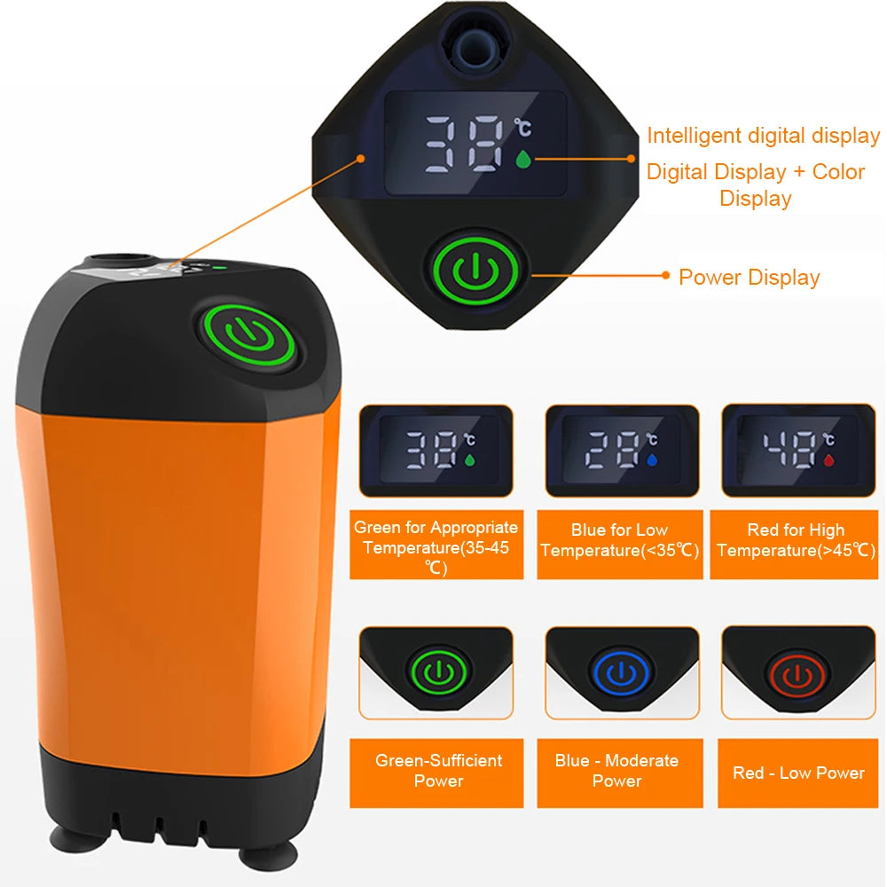 IPX7 Portable Electric Camping Shower Pump for Outdoor Travel