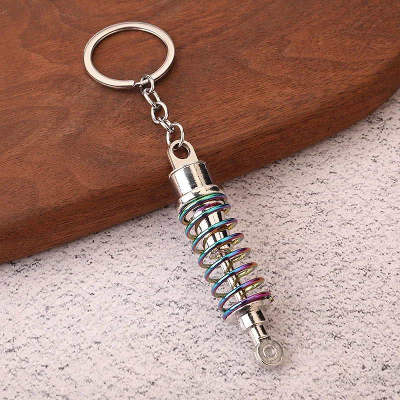 Gearbox Gear Head Metal Keychain for Car Keys