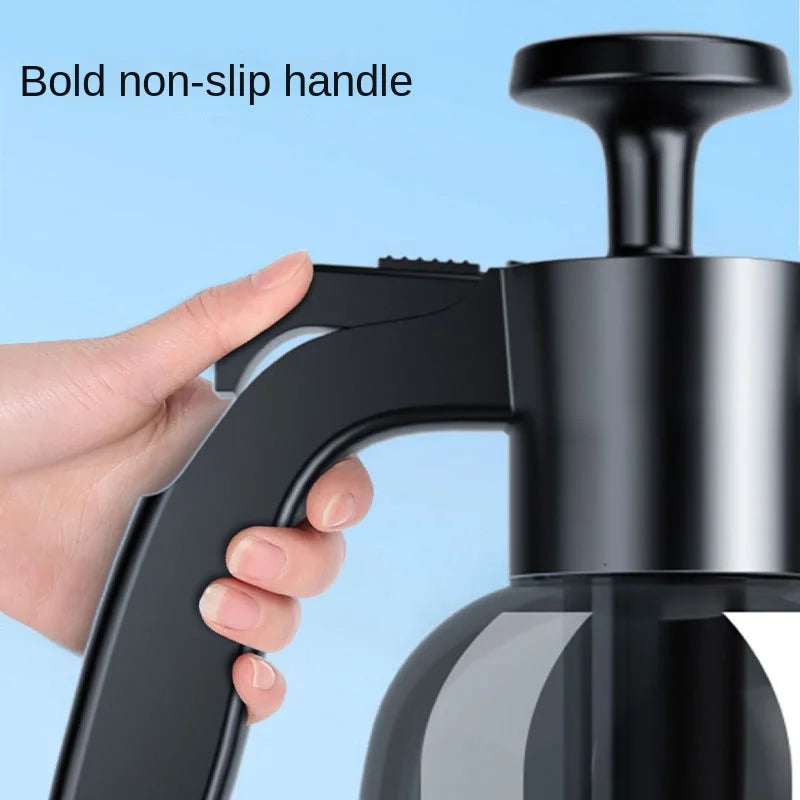 2L Hand Pump Foam Sprayer - Car Wash Snow Foam Bottle