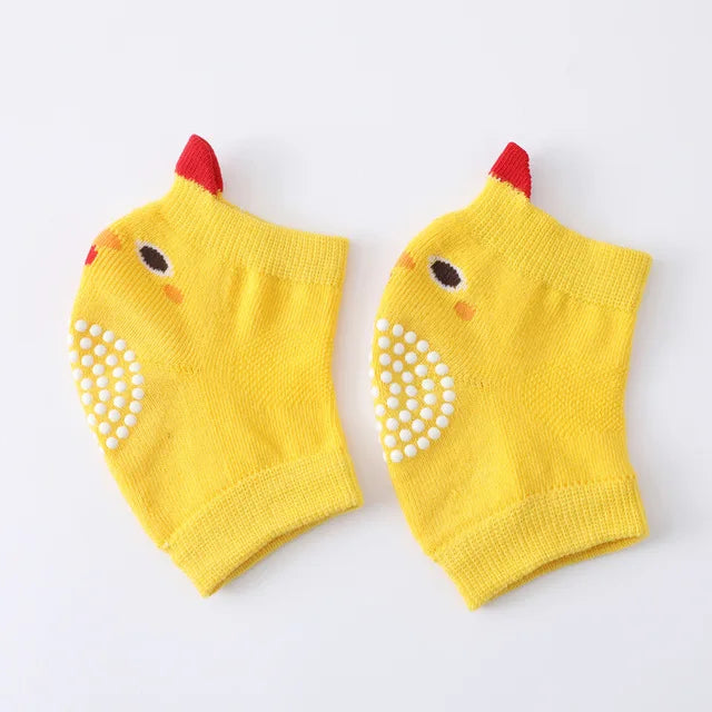 Baby Cotton Anti-Slip Crawling Knee Pads