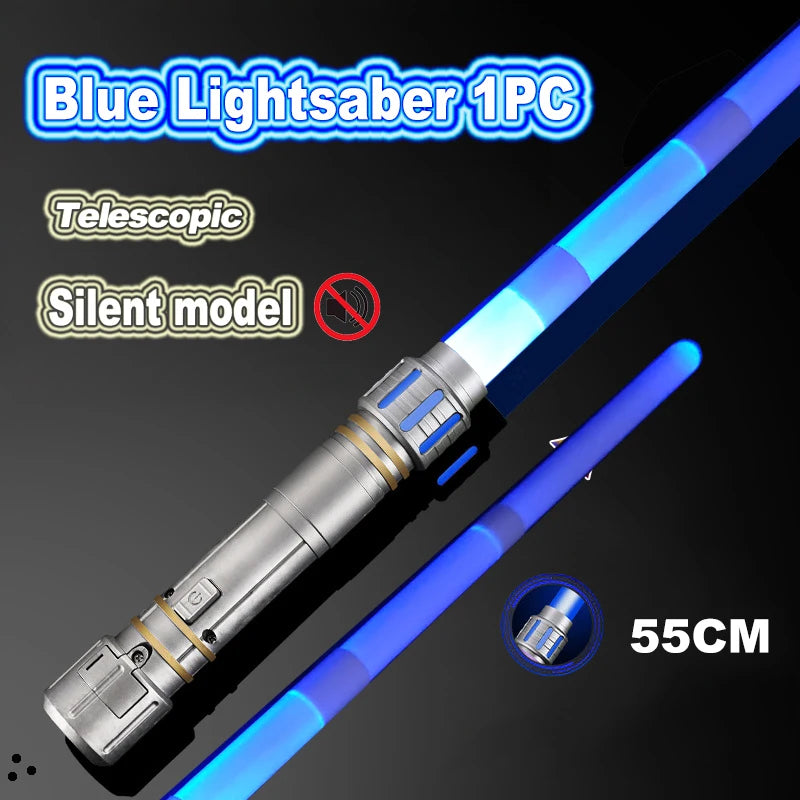 RGB Lightsaber Laser Sword Toy - 7 Color Flashing Saber Gift