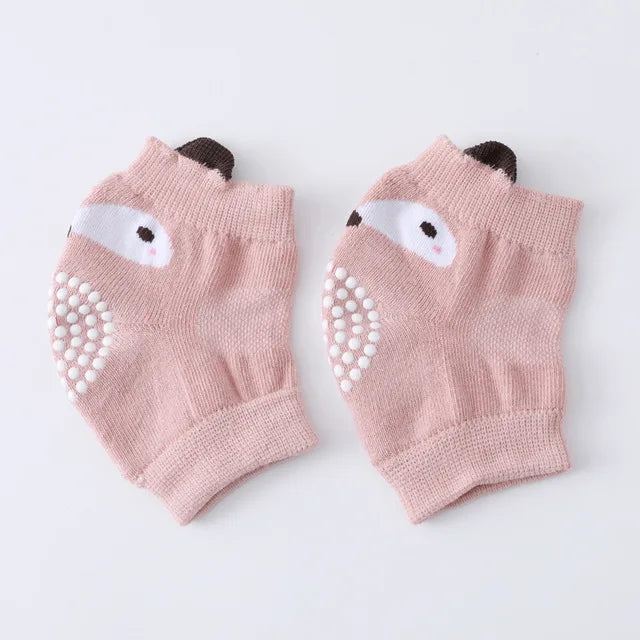 Baby Cotton Anti-Slip Crawling Knee Pads