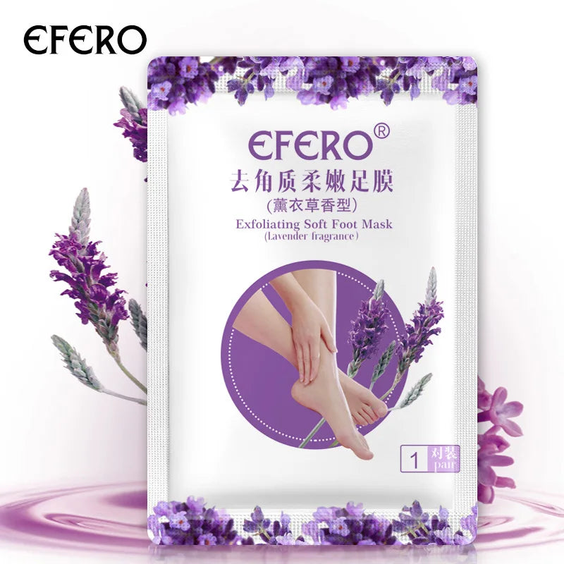 Exfoliating Foot Mask Pedicure Socks for Dead Skin and Cracked Heel Care