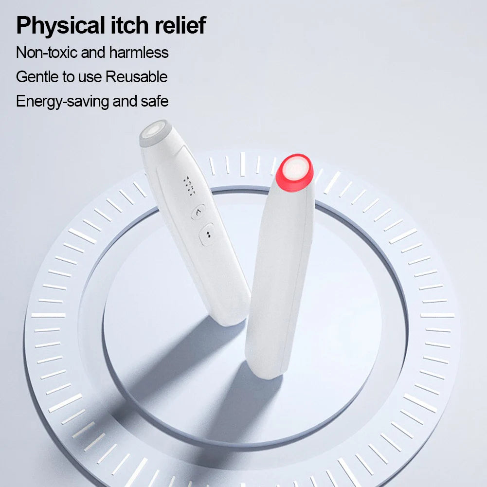 Rechargeable Bug Bite Relief Pen - 4-Gear Portable Anti-Itch Tool