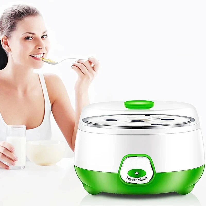 1L Electric Yogurt Maker with Natto and Rice Wine Fermenting