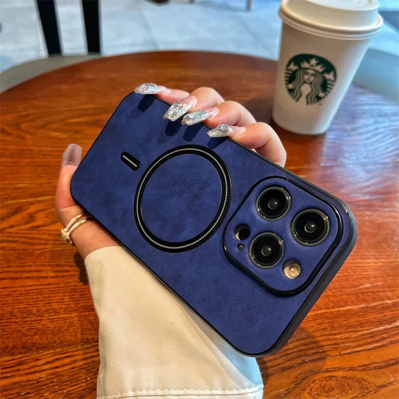 Magnetic Wireless Charging Shockproof iPhone Case