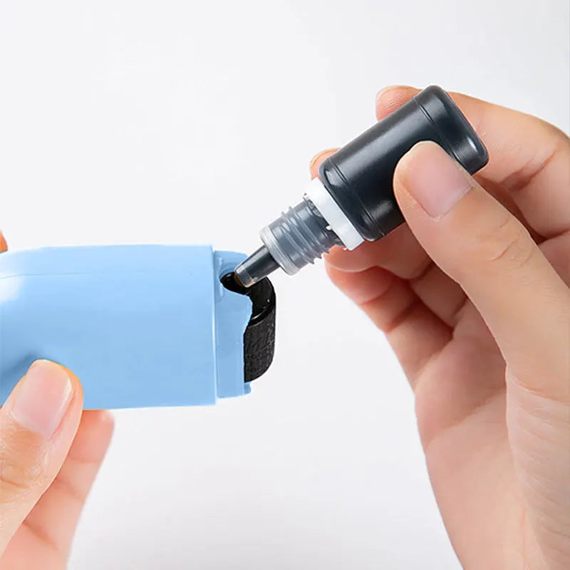 Privacy Protection Roller Stamp for Documents