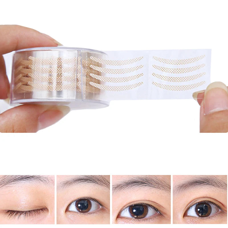 600-Piece Double Eyelid Lift Tape Set with Invisible Makeup Strips