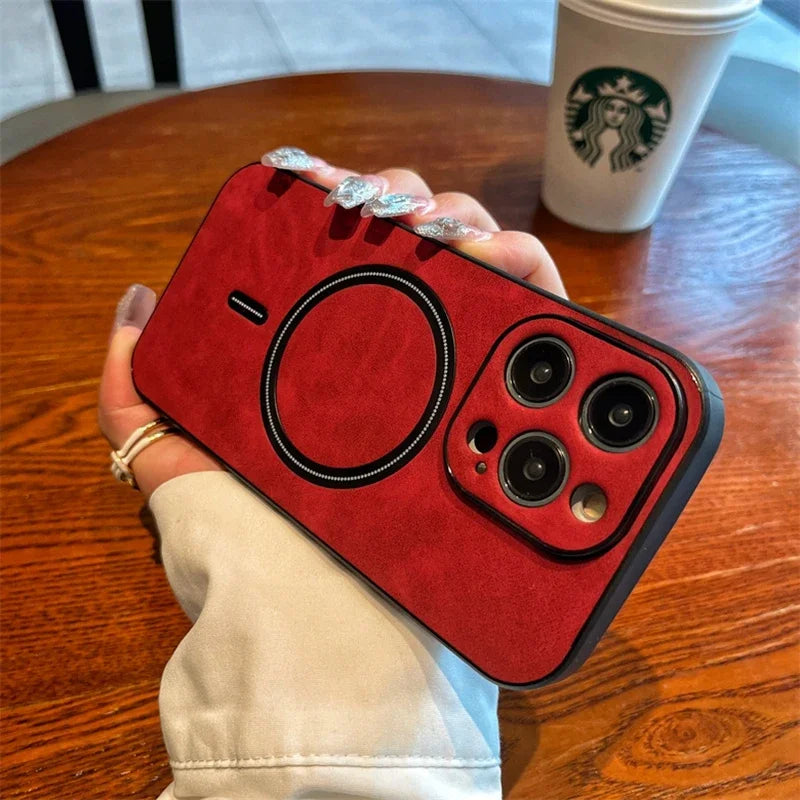 Magnetic Wireless Charging Shockproof iPhone Case