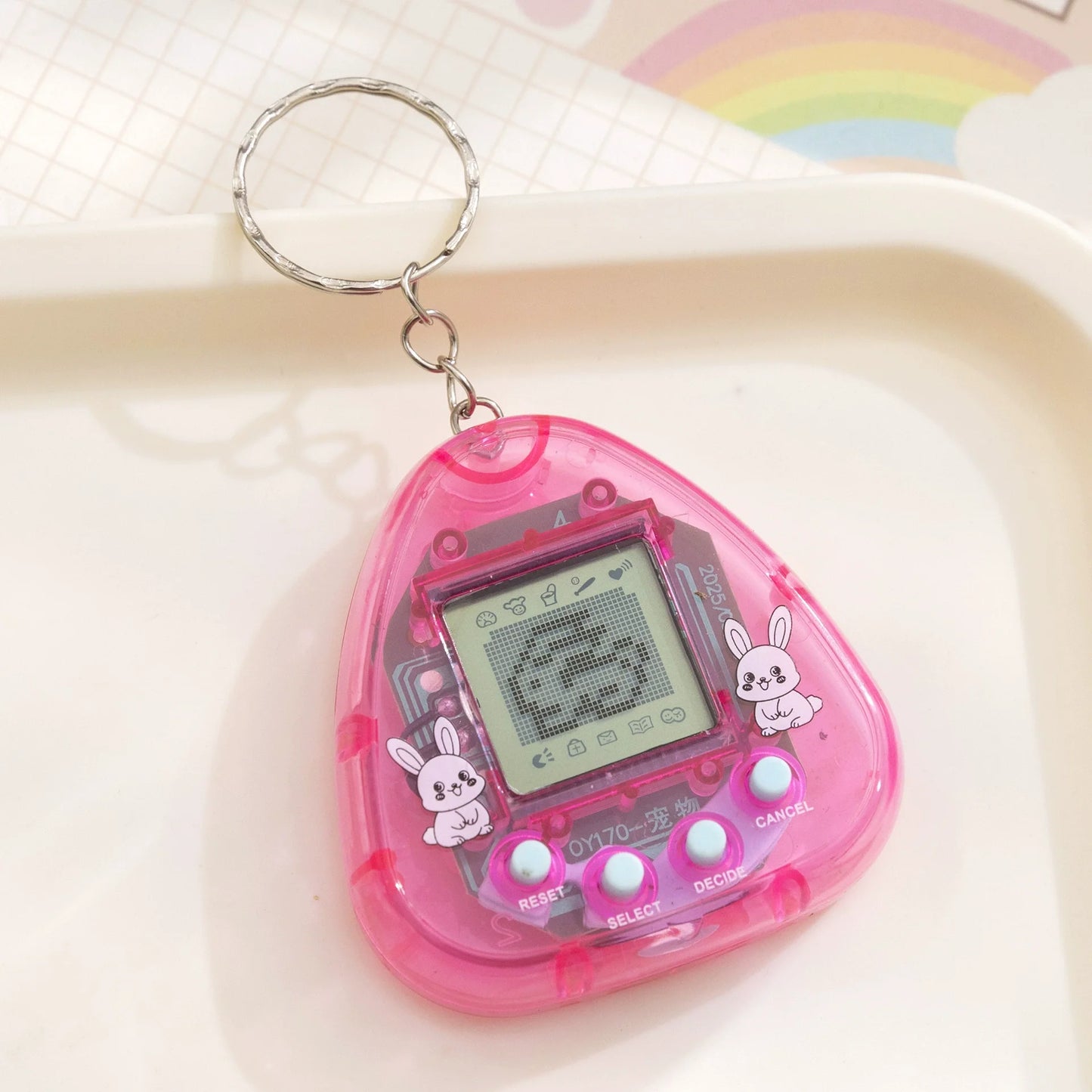Transparent Electronic Virtual Pet - 168 Pet Pixel Toy