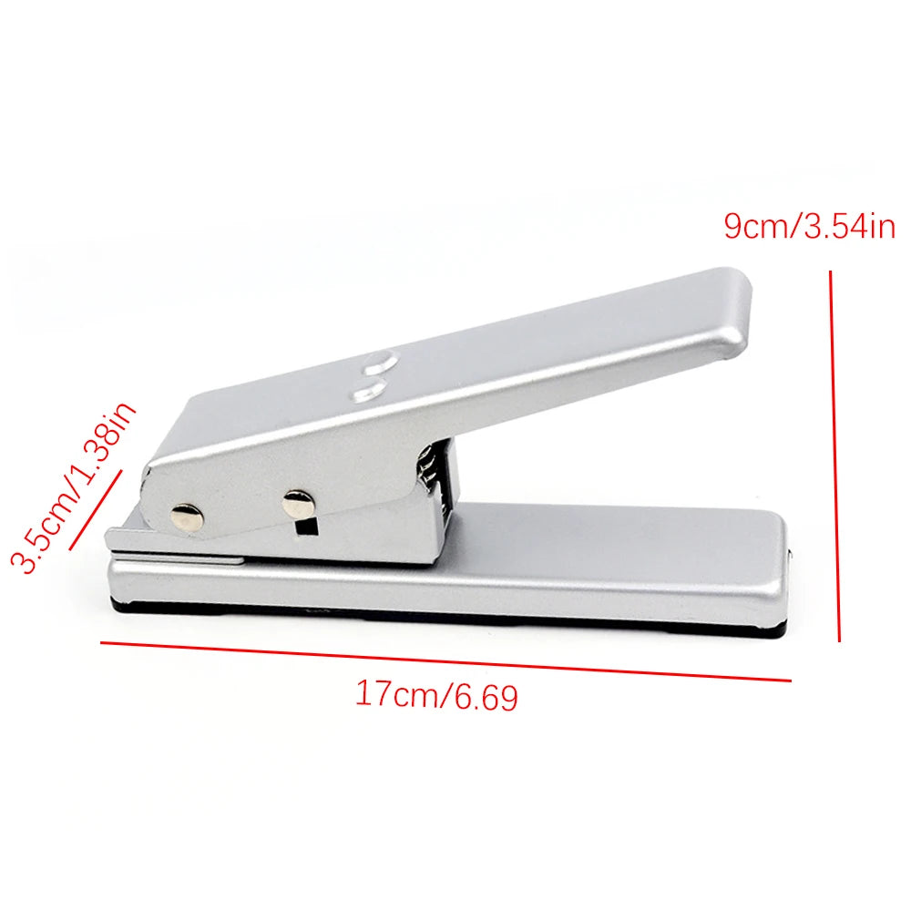 Heavy-Duty Guitar Pick Punch Maker for DIY Custom Picks