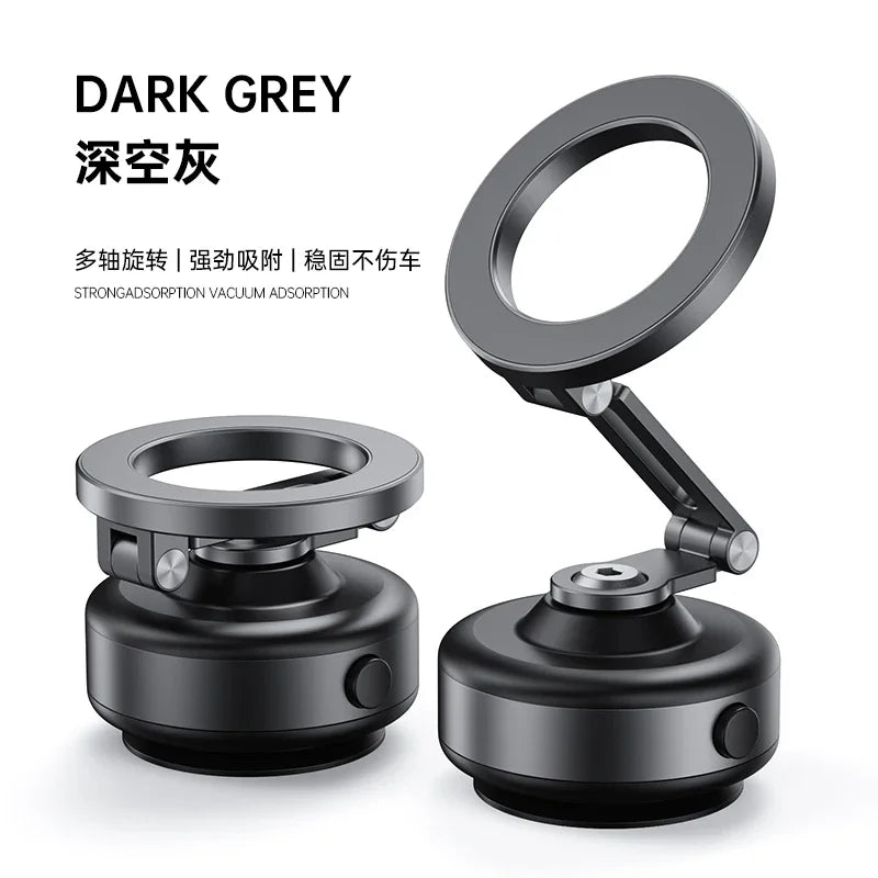 Foldable Magnetic Aluminum Car Phone Mount