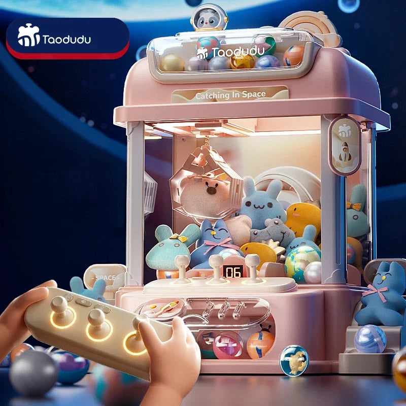 Mini Claw Machine Toy - Coin-Style Arcade Catch Game