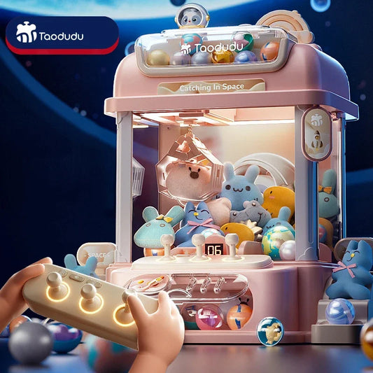 Mini Claw Machine Toy - Coin-Style Arcade Catch Game