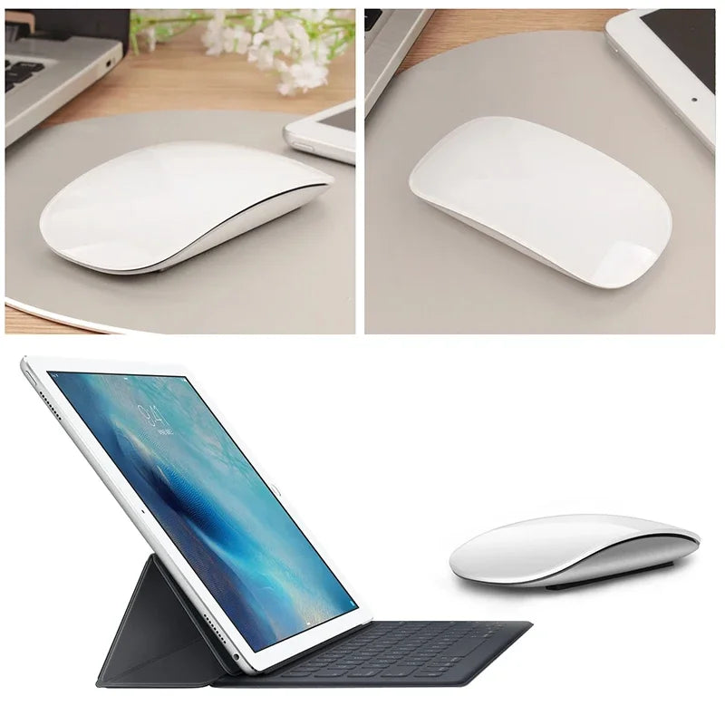Lenovo Rechargeable Bluetooth 5.0 Silent Wireless Mouse for Laptop and iPad