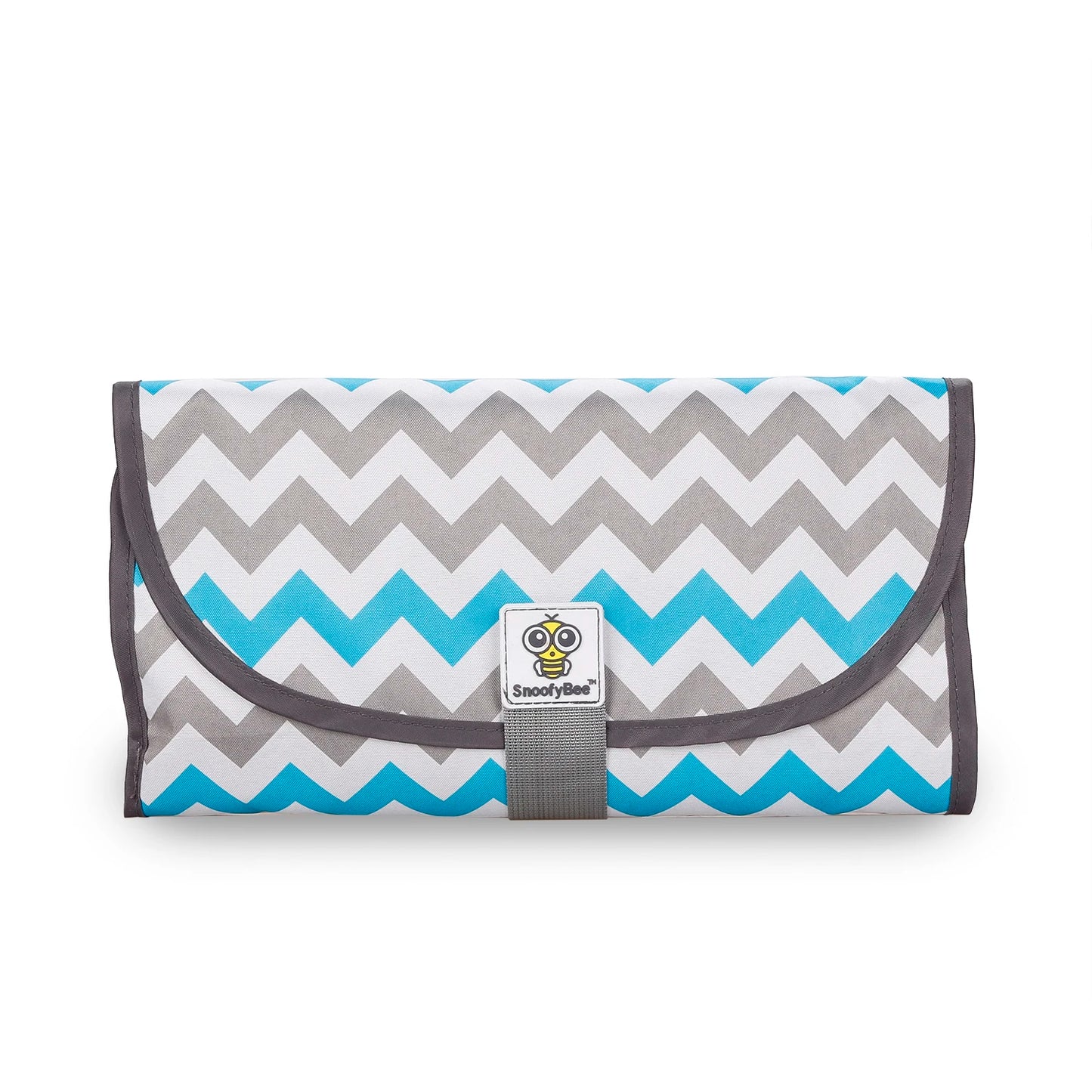 3-in-1 Portable Baby Changing Pad with Waterproof Diaper Storage Design