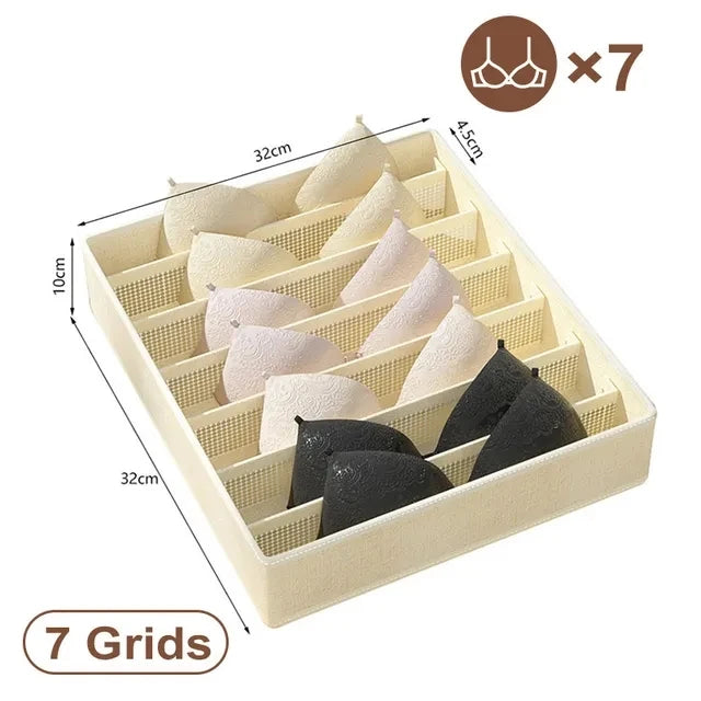 Drawer Underwear, Bra and Sock Organizer Storage Box