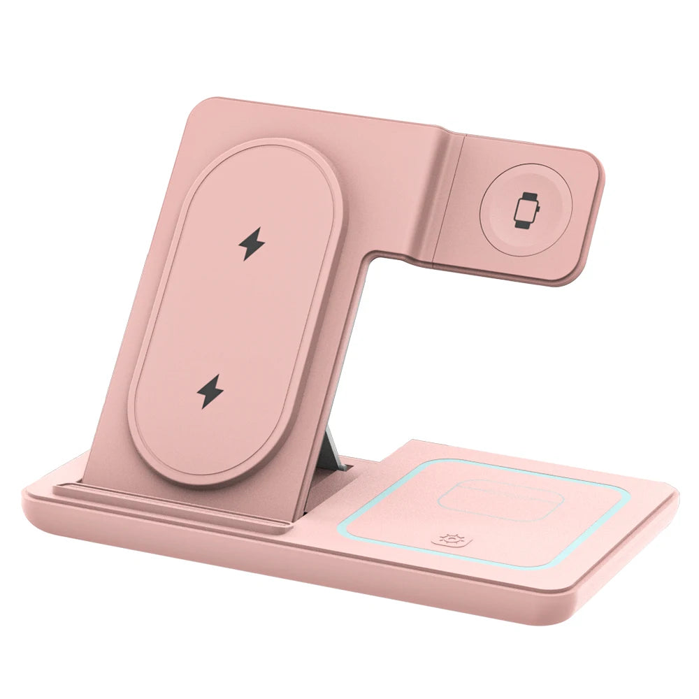 3-in-1 Foldable Wireless Charger Station for Samsung