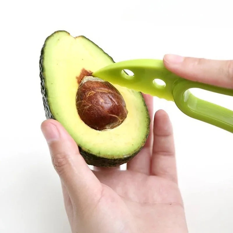 3-in-1 Avocado Slicer, Corer and Fruit Peeler