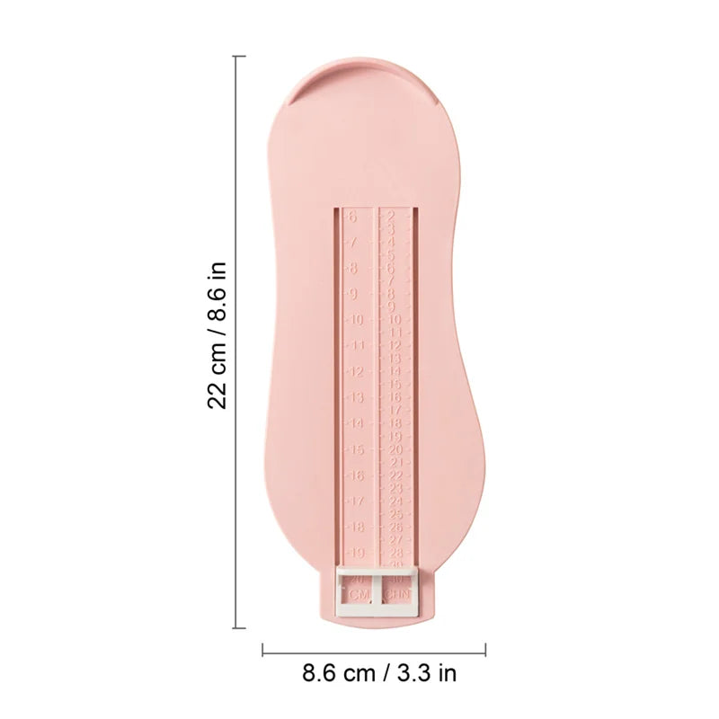 Baby Foot Measuring Ruler for Shoe Sizing
