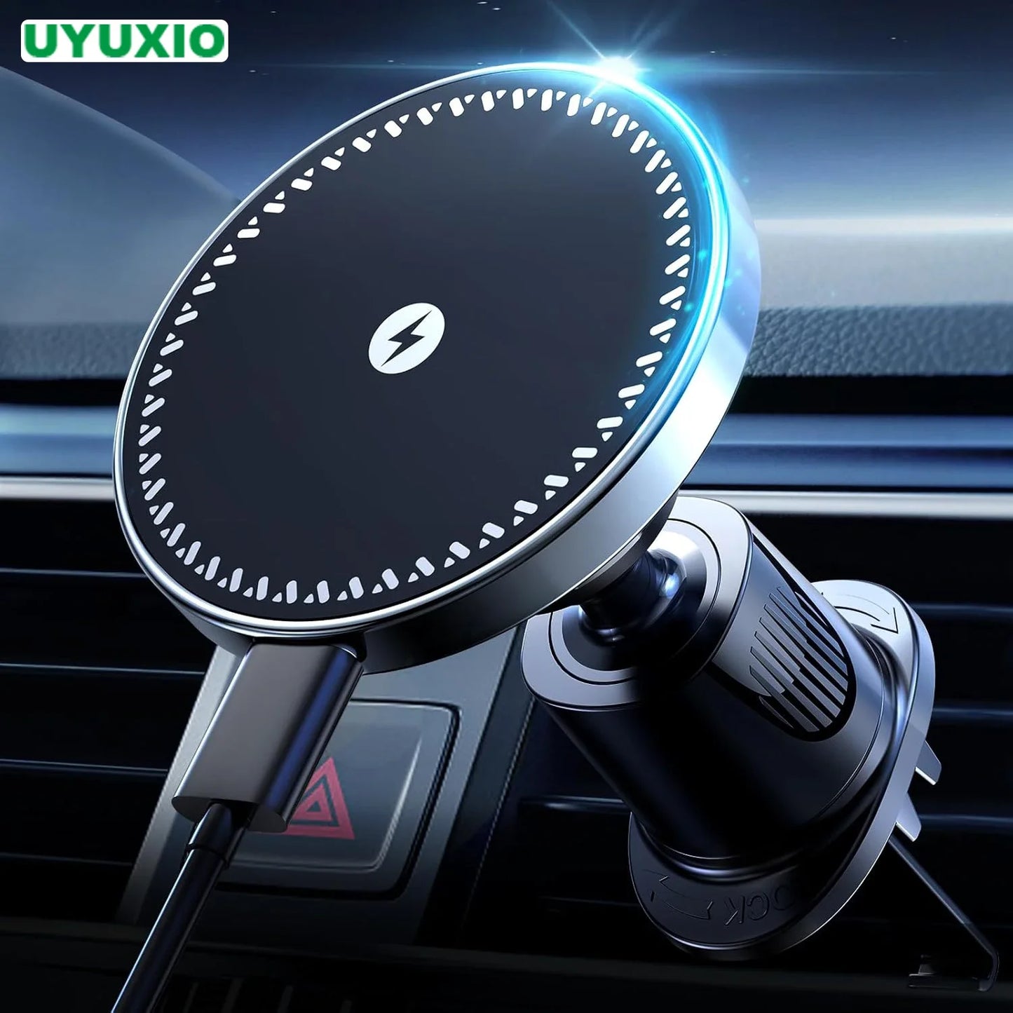 Magnetic Wireless Car Phone Charger Mount
