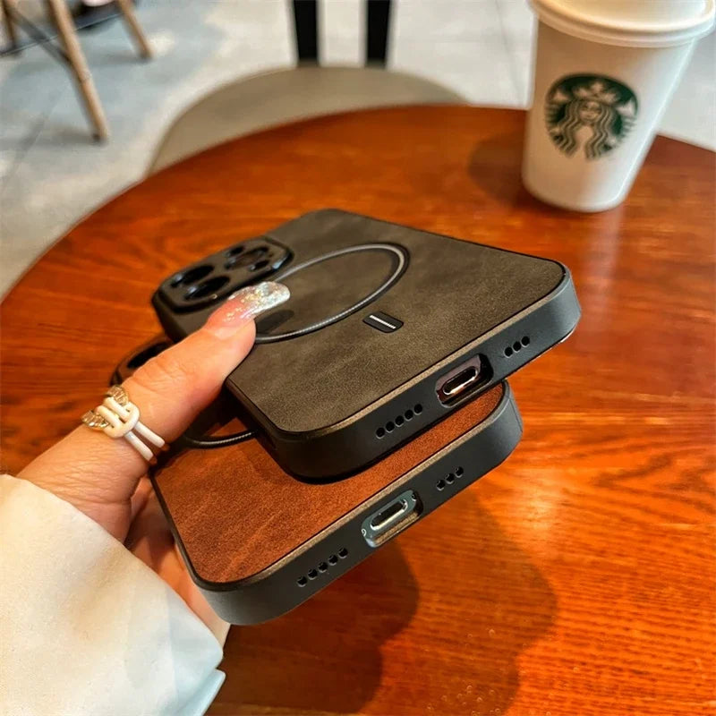 Magnetic Wireless Charging Shockproof iPhone Case