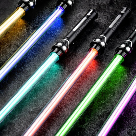 RGB Lightsaber Laser Sword Toy - 7 Color Flashing Saber Gift