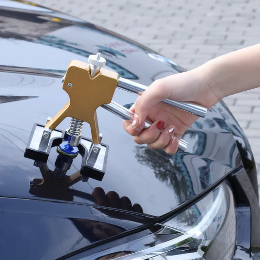 Paintless Car Dent Puller Kit with Multi-Size Suction Cups