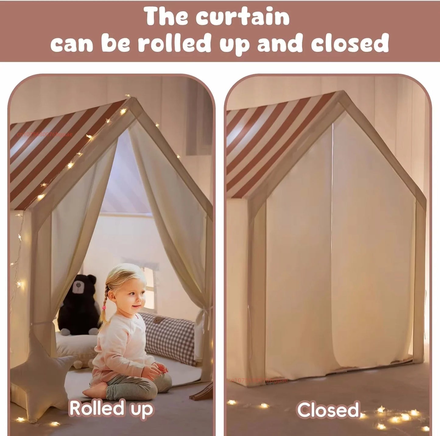 Foldable Kids Indoor Outdoor Play Tent