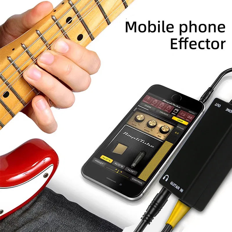 Lanlison Guitar Effects Interface Adapter for iPhone Recording & Practice