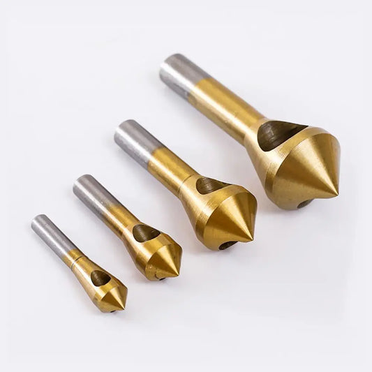 HSS Titanium 90 Degree Deburring Countersink Drill Bit