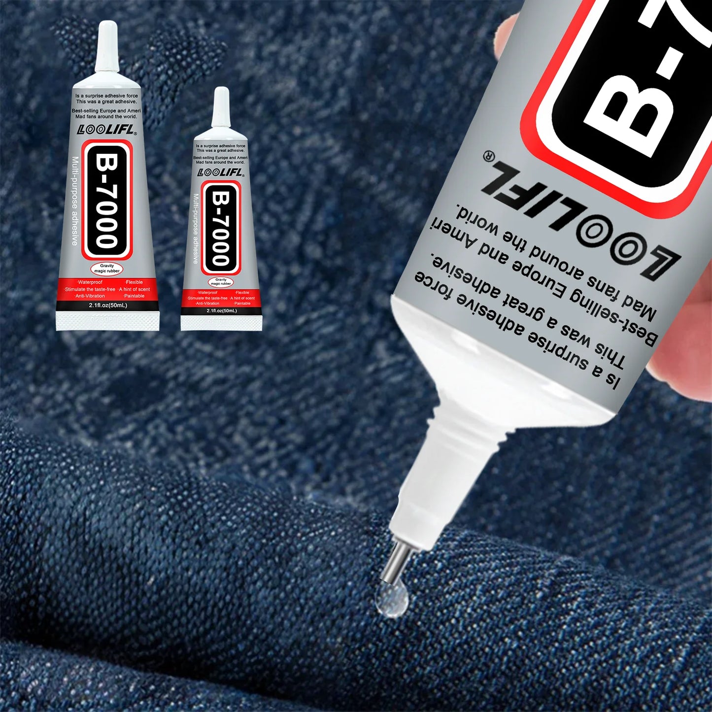Quick-Drying Waterproof Fabric Repair Glue