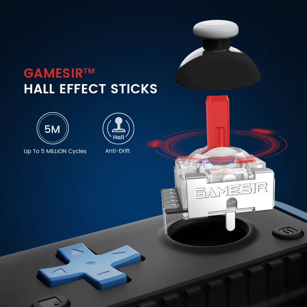 GameSir X2s Mobile Gamepad with Hall Effect Joysticks for Cloud Gaming