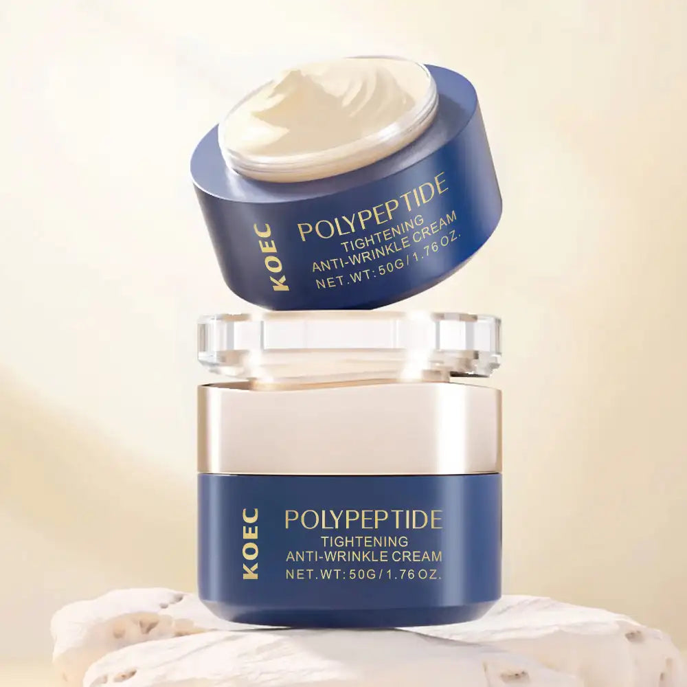 KOEC 50g Polypeptide Anti-Wrinkle Face Cream with Squalane and Shea Butter