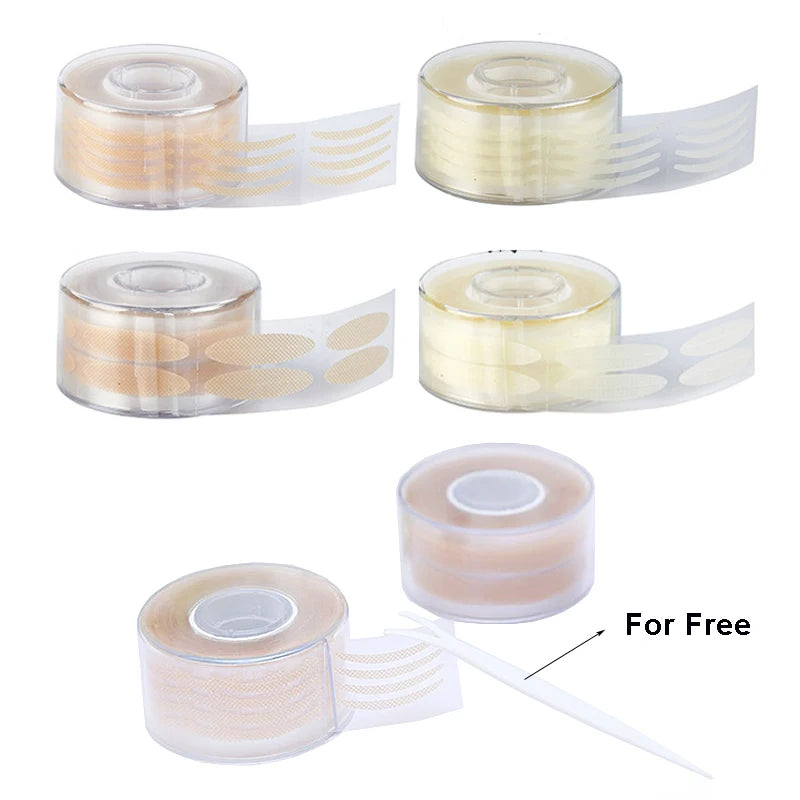 600-Piece Double Eyelid Lift Tape Set with Invisible Makeup Strips