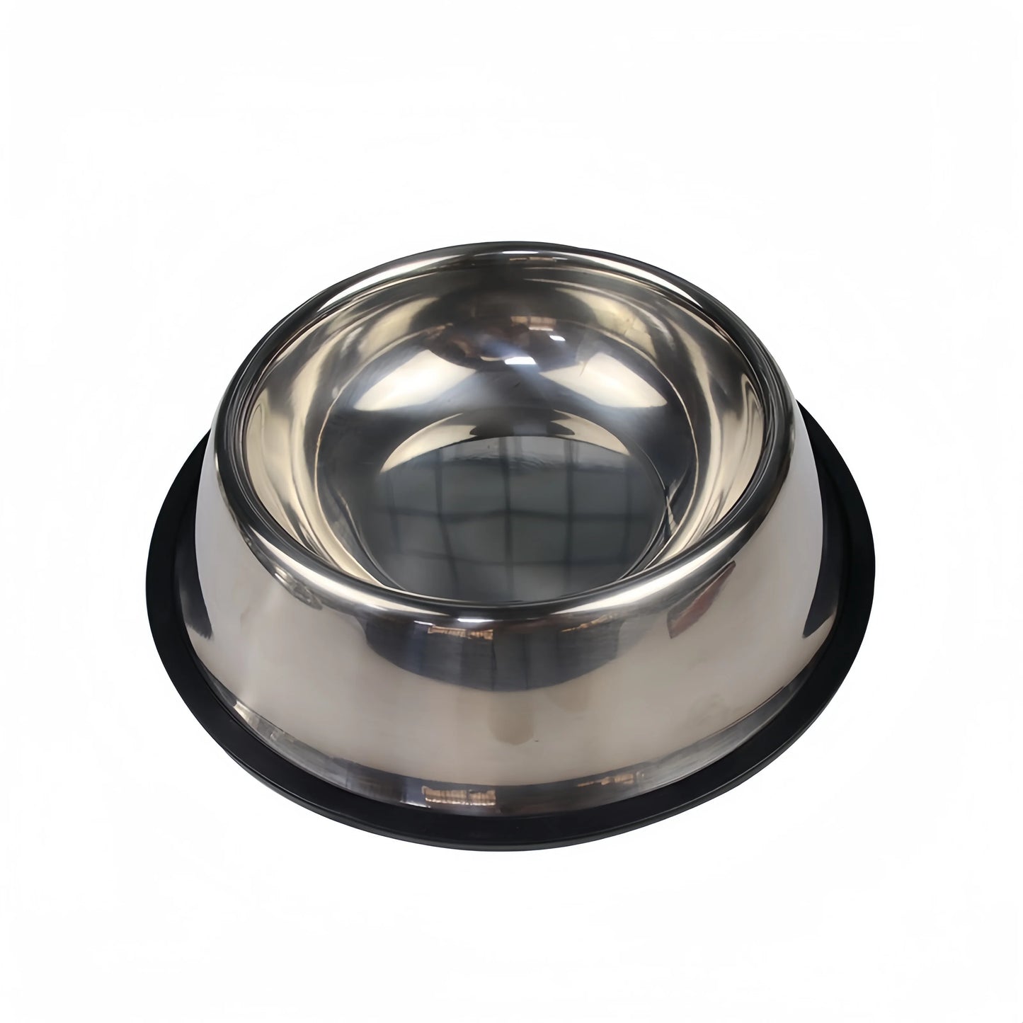 Stainless Steel Pet Feeding Bowl for Dogs and Cats - 6 Size Options