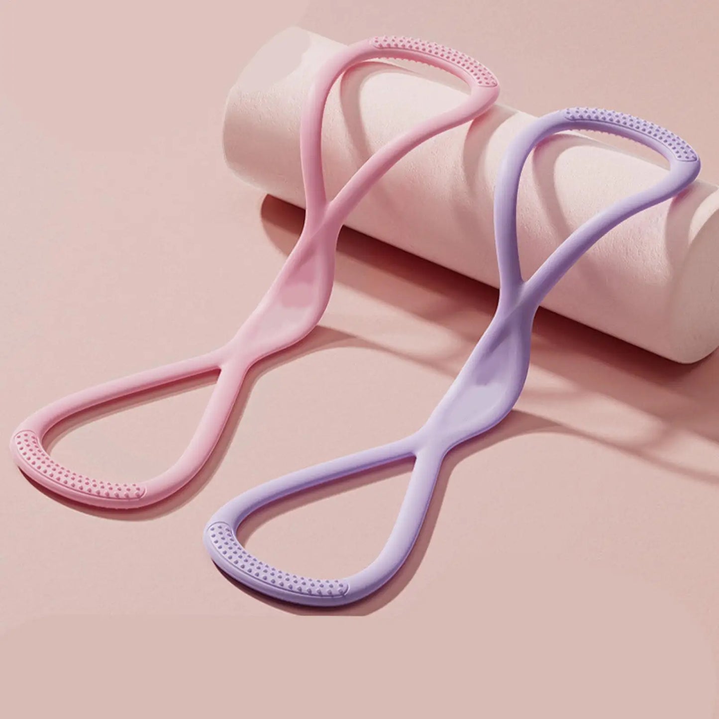 8-Shaped Chest Expander Yoga Pull Rope for Arm & Shoulder Training
