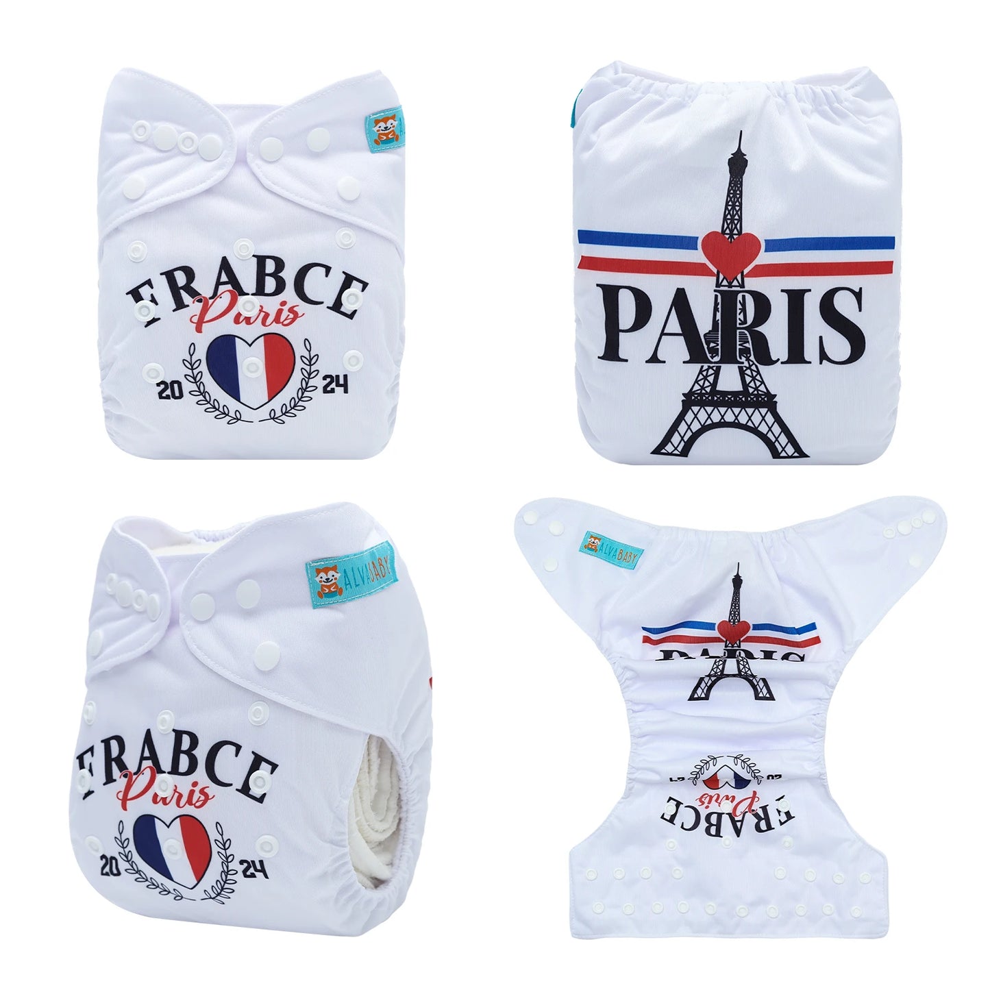ALVABABY Adjustable Cloth Diaper Shell 3-15kg