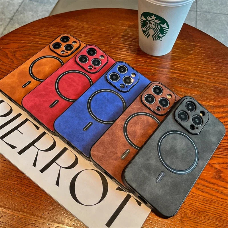 Magnetic Wireless Charging Shockproof iPhone Case