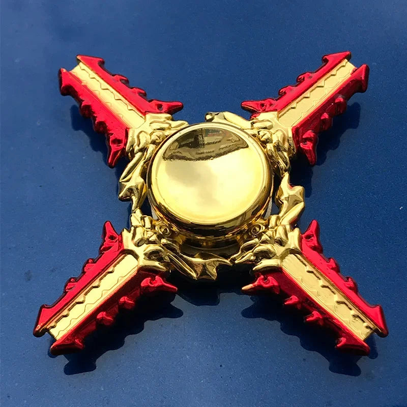 Metal Ninja Fidget Spinner Stress Relief Toy
