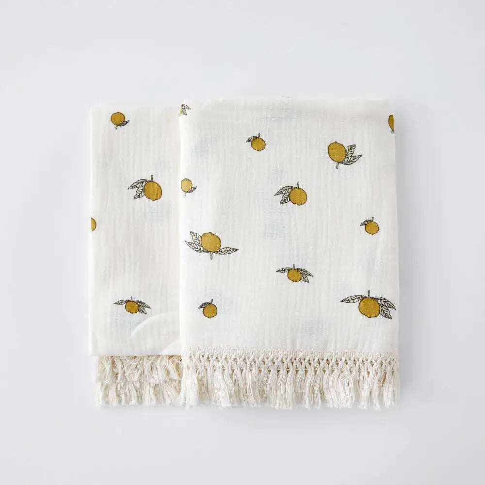 Cute Bear Cotton Muslin Baby Swaddle Blanket