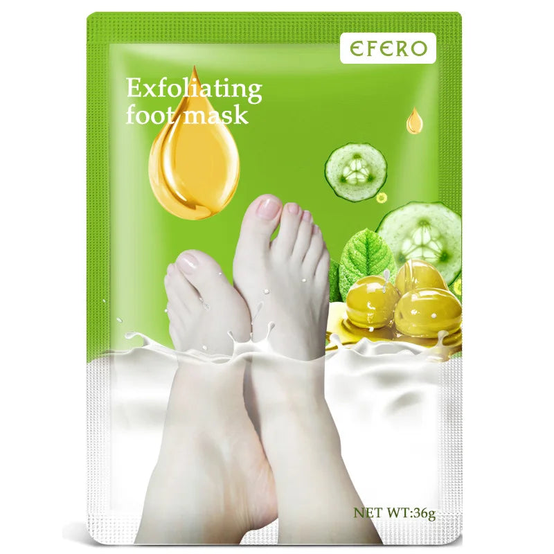 Exfoliating Foot Mask Pedicure Socks for Dead Skin and Cracked Heel Care