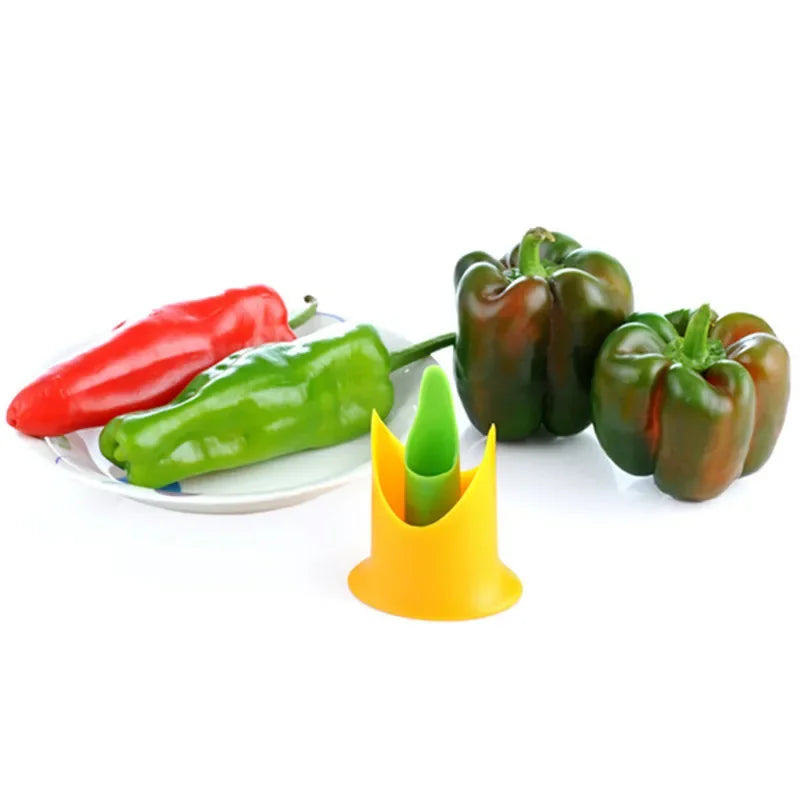 2-in-1 Jalapeno Pepper Corer and Chili Seed Remover