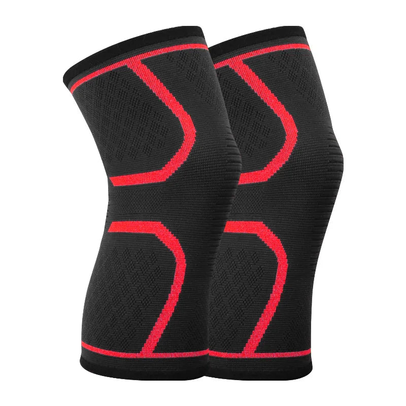 Elastic Compression Knee Support Sleeve - Running & Cycling Brace