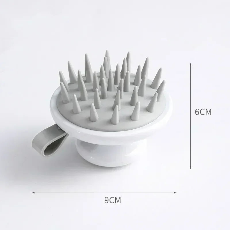 Silicone Scalp Massage Shampoo Brush and Body Shower Comb