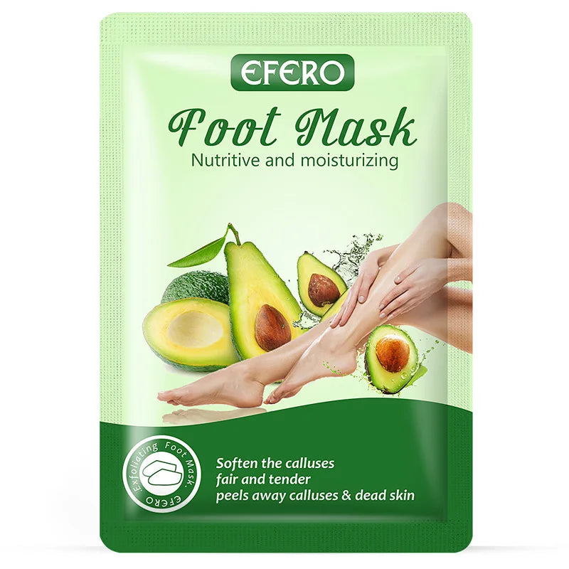 Exfoliating Foot Mask Pedicure Socks for Dead Skin and Cracked Heel Care