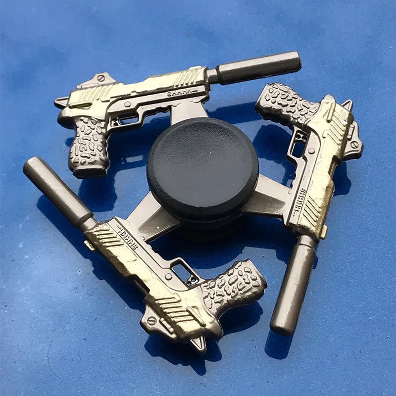 Metal Ninja Fidget Spinner Stress Relief Toy