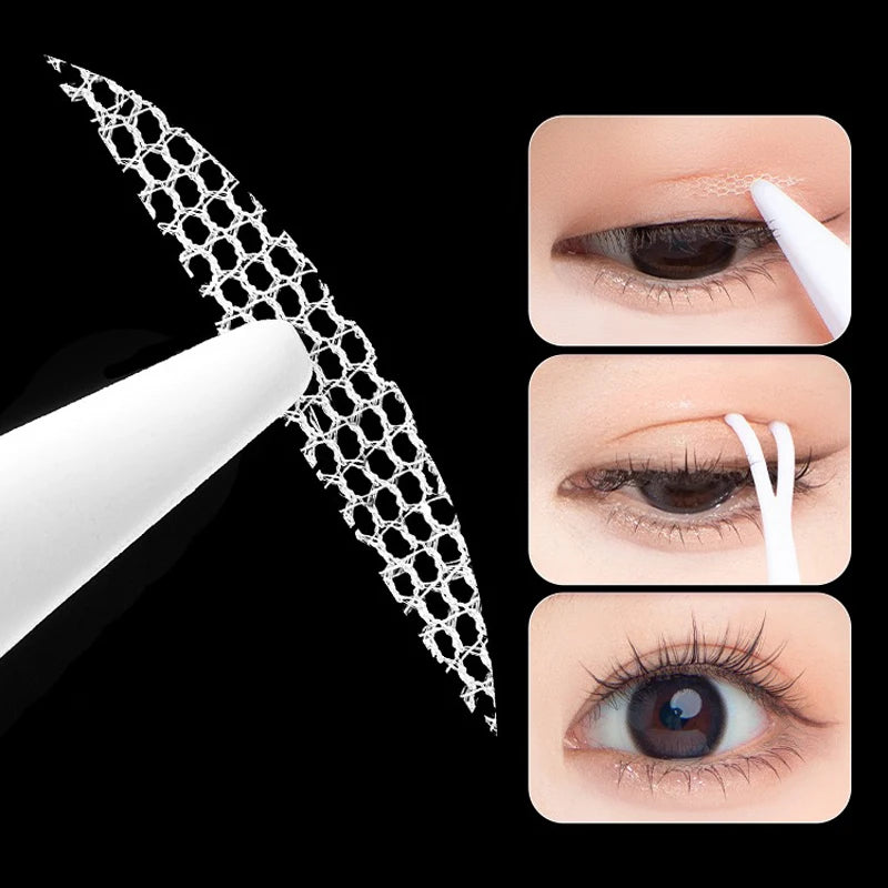 600-Piece Double Eyelid Lift Tape Set with Invisible Makeup Strips